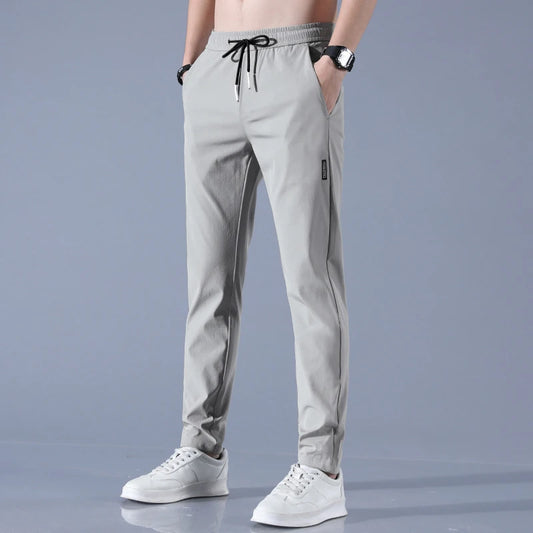 Elastic Breathable Straight Leg Sweatpants